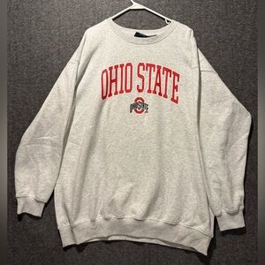 Ohio State Sweatshirt men’s 3XL gray red Profile Varsity Big & Tall super soft